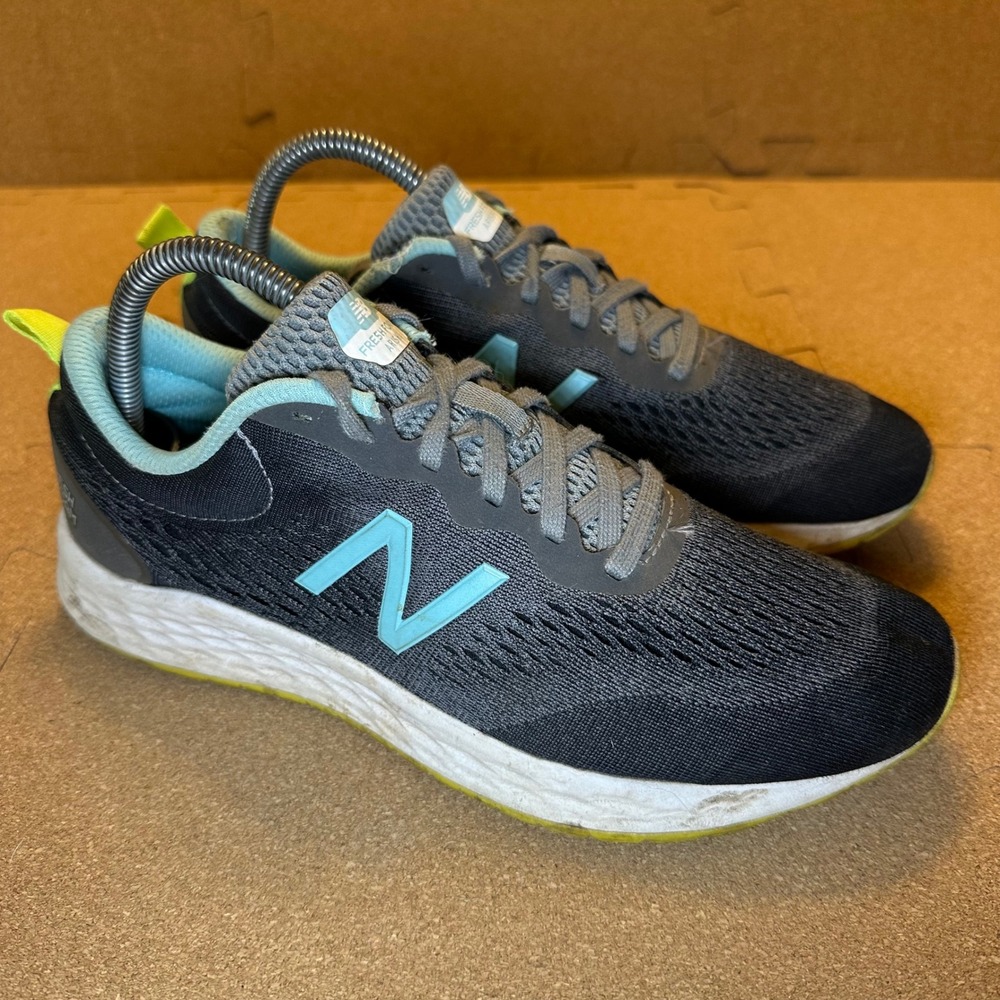 New Balance Fresh Foam Arishi v3 Women 8.5 Grey Blue WARISSC3 Running Shoes